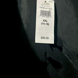 GAP Classic Black Double-Breasted Coat